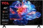 TCL V6C 43-Inch 4K HDR Smart LED TV Google Assistant