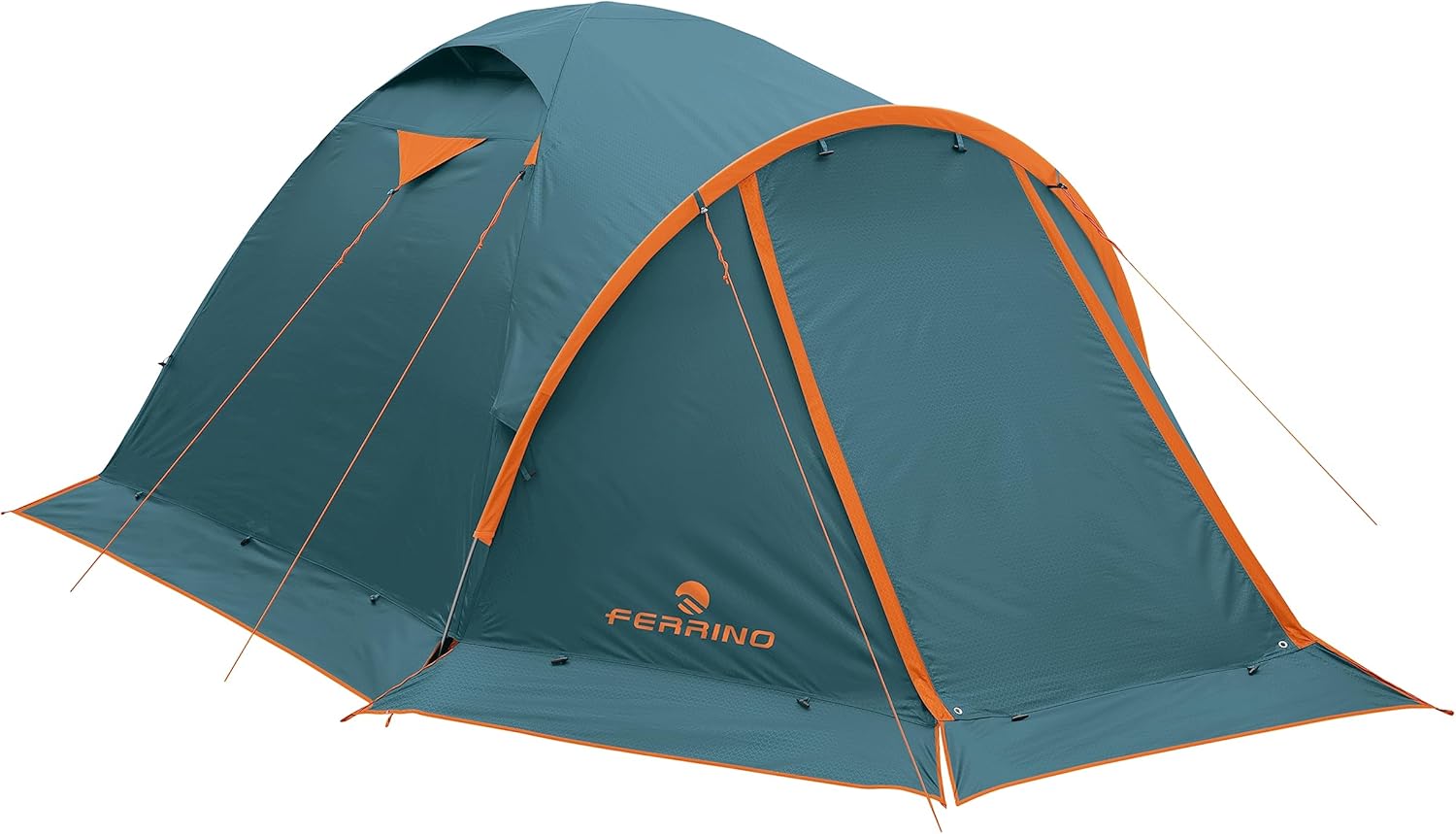 Ferrino Skyline 3 Adult Camping Tent 3 Person Blue Orange