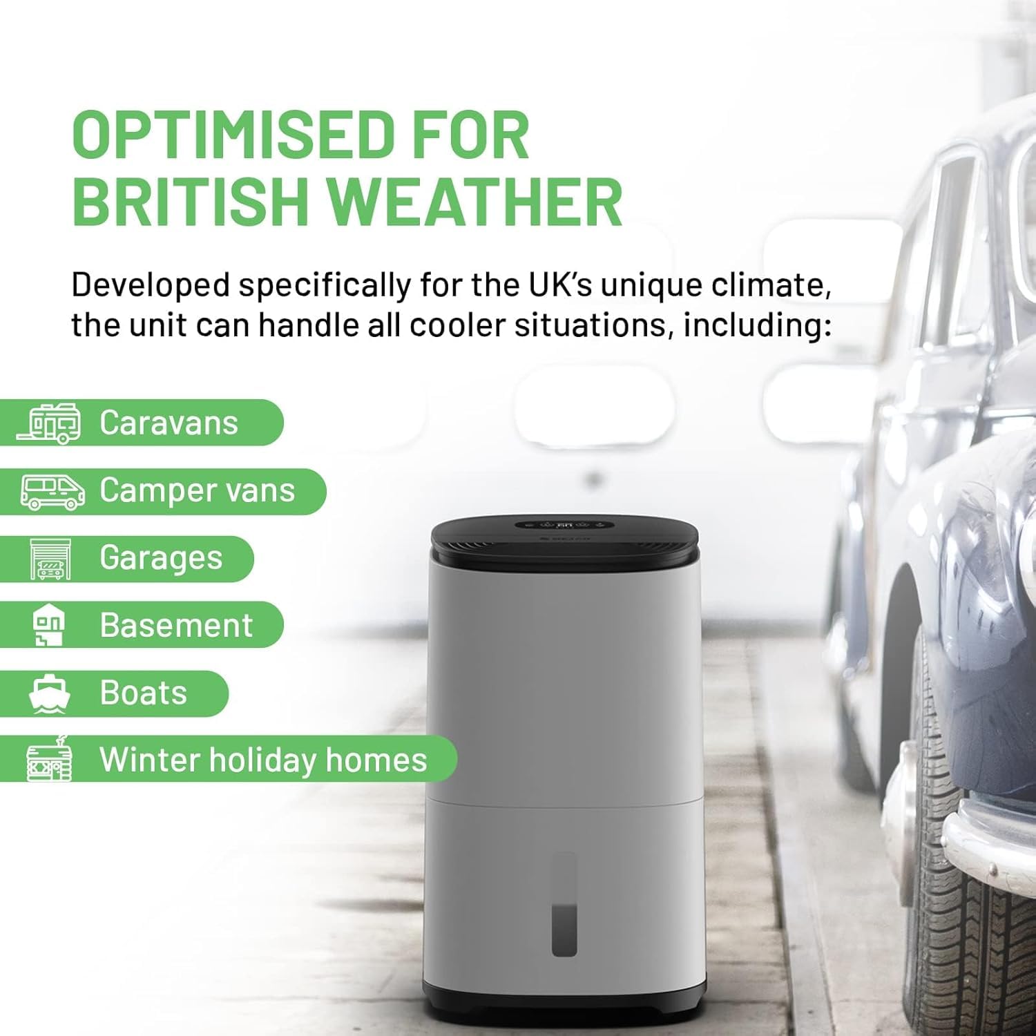 MeacoDry Arete® One 12L dual Dehumidifier & HEPA air purifier for regular sized homes - prevents damp and condensation - ultra-quiet - low energy laundry mode- night mode - five year warranty
