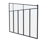 Palram Canopia Terrassenabdeckung Four Series Seitenwand grau, 4 Meter Tiefe, 4 Meter Tiefe