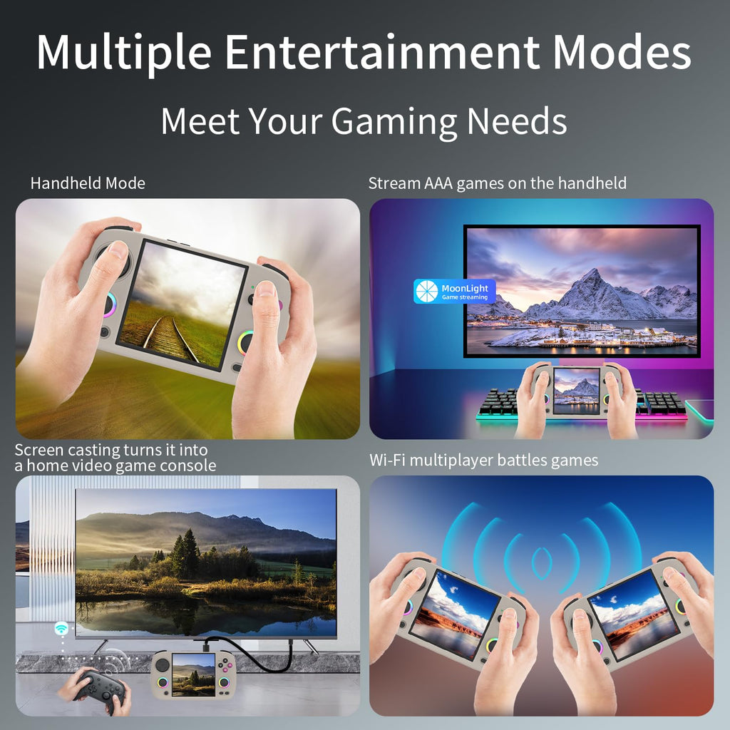 Anbernic RG CubeXX Retro Handheld Game Console 3.95in IPS Screen