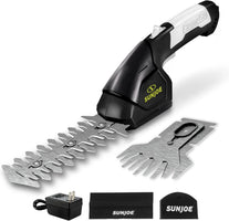 Sun Joe HJ604C 2-in-1 Cordless Grass Shear And Hedge Trimmer Black