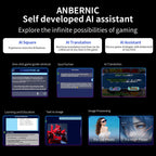 Anbernic RG476H Retro Handheld Game Console 4.7in 128GB Black