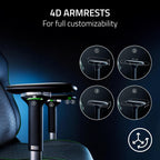 Razer Iskur V2 Gaming Chair with Adaptive Lumbar Support