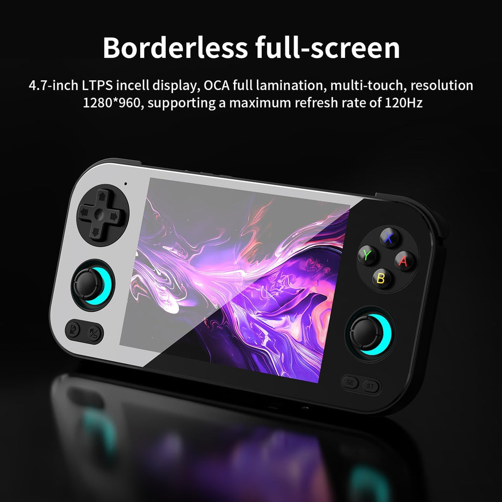 Anbernic RG476H Retro Handheld Game Console 4.7in 128GB Black