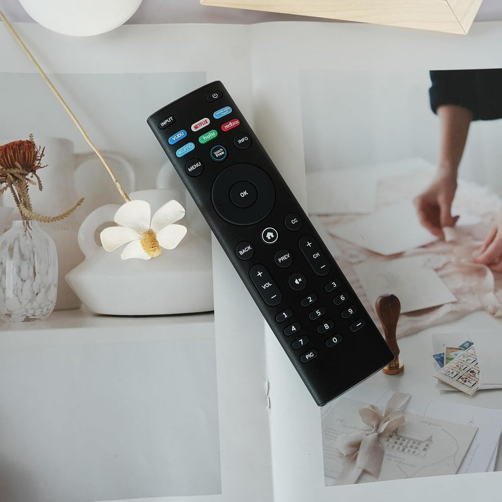 Kassionel XRT-140 Replacement Remote for Vizio Smart TV Black