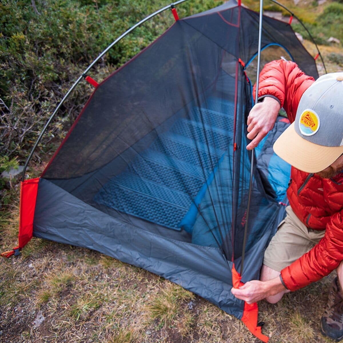 Kelty Late Start Lightweight Backpacking Tent with Quick Corners