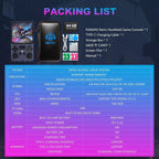 DVJQSN R36MAX Retro Handheld Game Console 4.0 Inch 720x720 IPS Screen