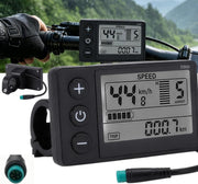 Luatoxry S866 LCD Bike Display Screen 5 Pin 24V 36V 48V