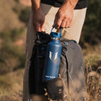 Super Sparrow FlipFlow Stainless Steel Water Bottle 500ml Grey