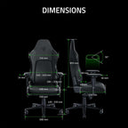 Razer Iskur V2 Gaming Chair with Adaptive Lumbar Support
