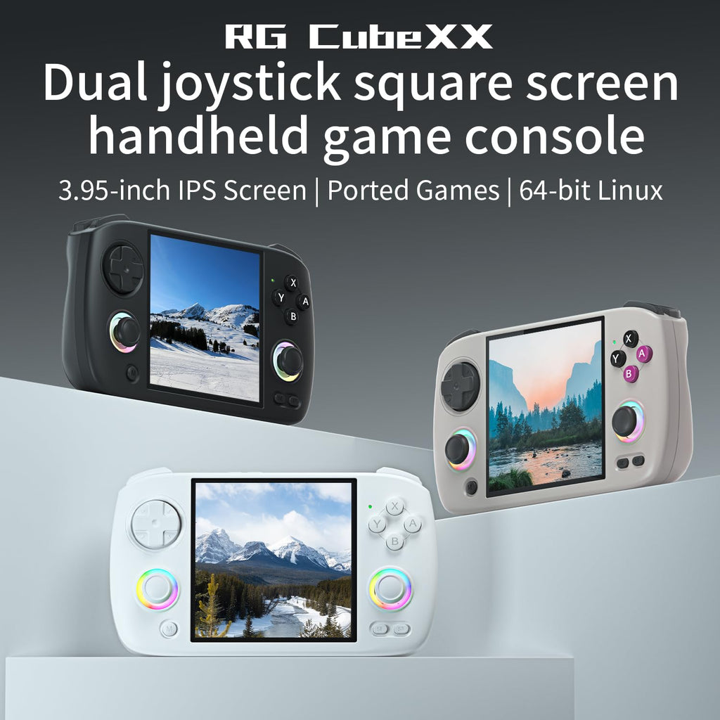 Anbernic RG CubeXX Retro Handheld Game Console 3.95in IPS Screen