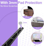 Yaotieci TV Stand Legs for Vizio V505-H9 V505-G9 Black