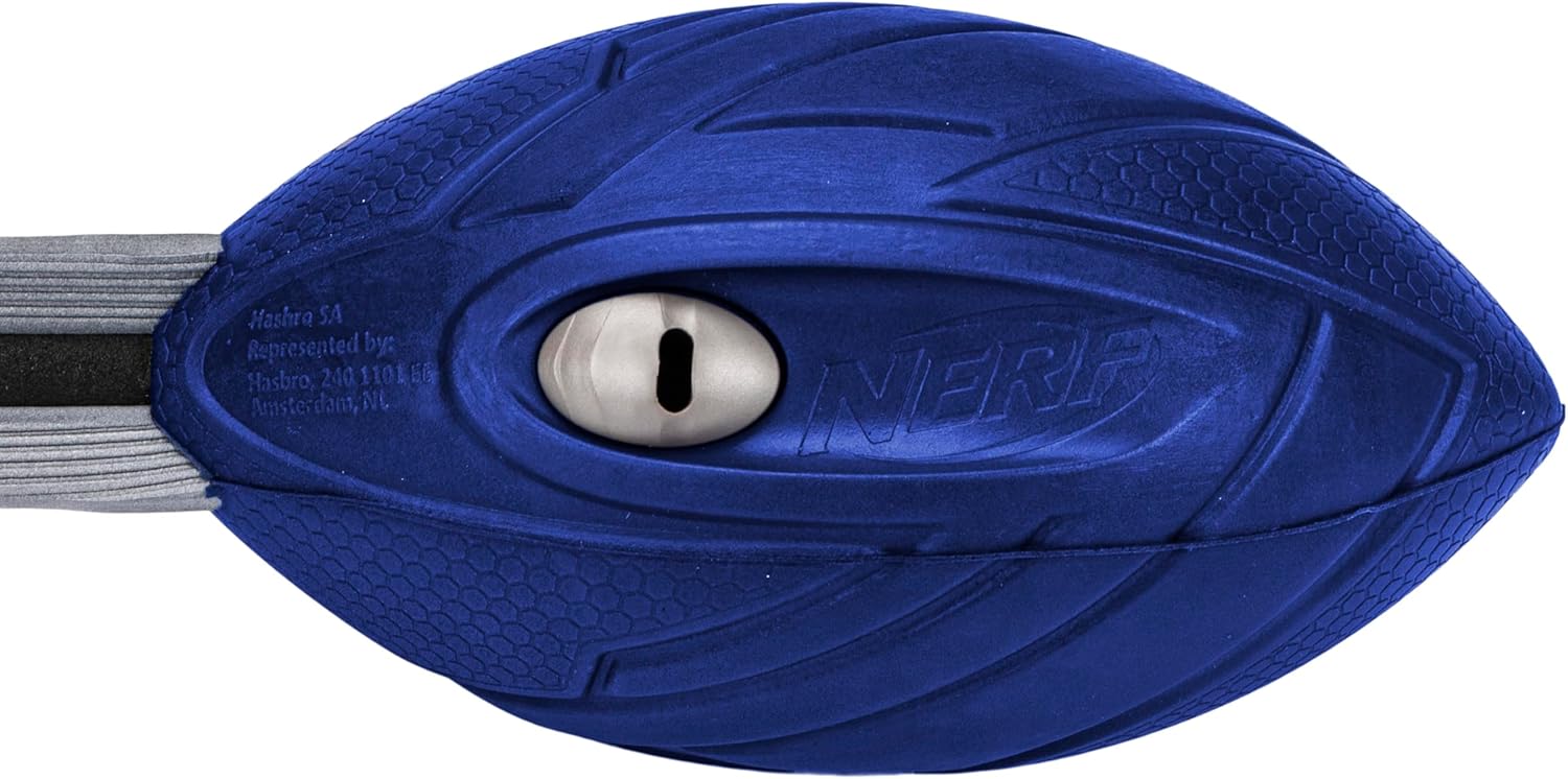 Nerf Vortex Aero Howler Foam Football Flight-Optimizing Tail Blue