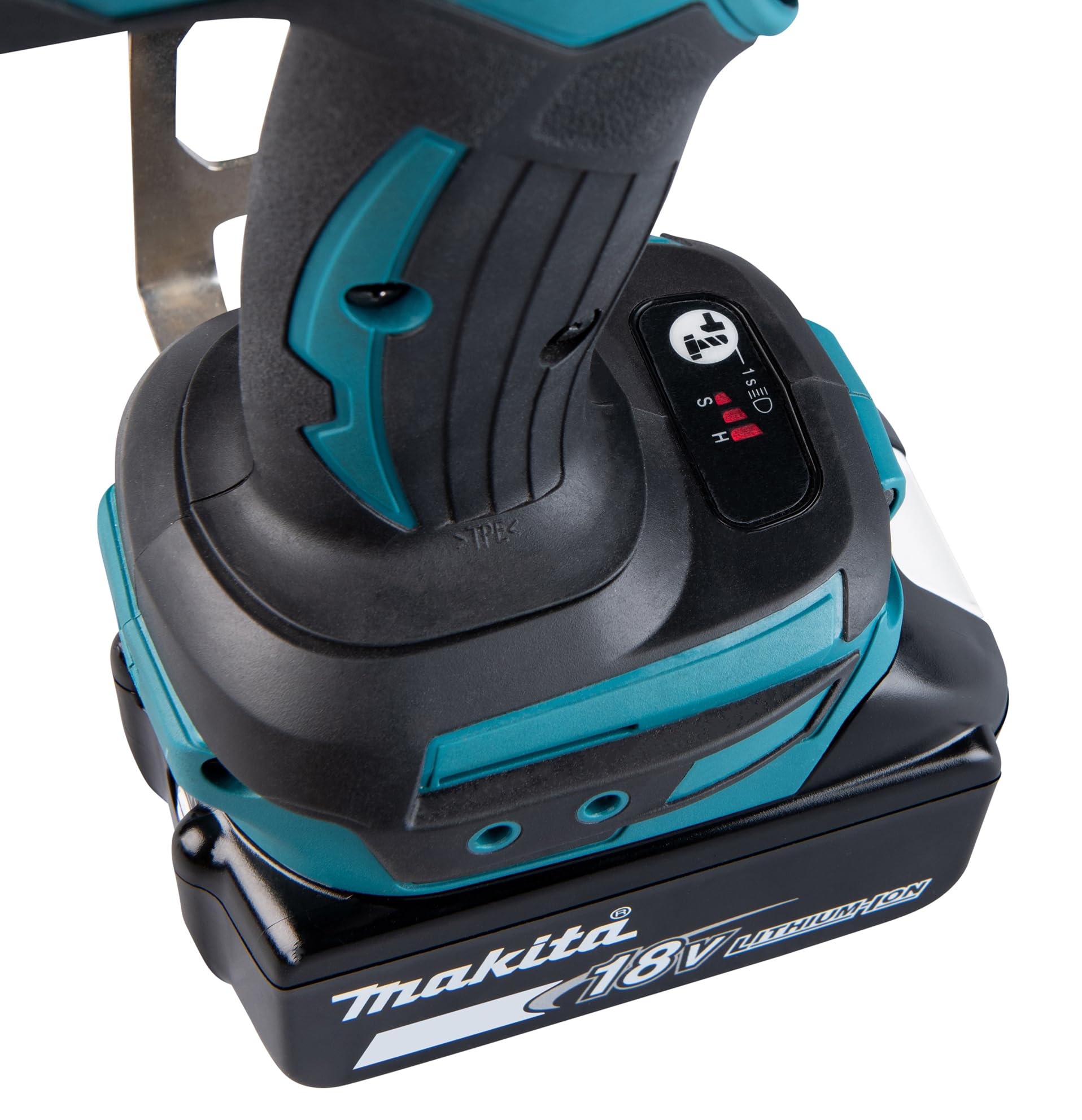 Makita DTW1002RTJ 18V Li-Ion LXT Brushless Impact Wrench Complete with 2 x 5.0 Ah Li-Ion Batteries and Charger Supplied in A Makpac Case