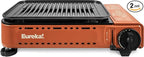 Eureka SPRK Portable Butane Camping Grill Potter's Clay