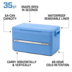 Coleman Snap N Go Insulated Collapsible Hard Cooler