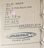 Jamara 460228 E-Trike Racer Ride-On 6V Pink