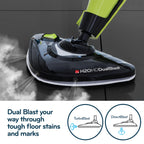 H2O HD 5-in-1 DUALBLAST Steam Mop and Handheld Steam Cleaner For Floor Cleaning, Hardwood Floors, Grout Cleaner, Upholstery Cleaner, Tiles and Carpets