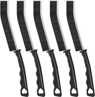 HOPAISH 5-Pack Grout Cleaning Brush Stiff Bristles Black