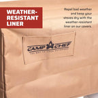Camp Chef PC32 Patio Cover for 2 Burner Stoves 600 Denier Nylon Beige