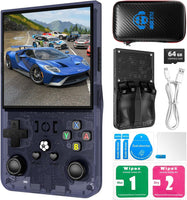 DVJQSN R36MAX Retro Handheld Game Console 4.0 Inch 720x720 IPS Screen
