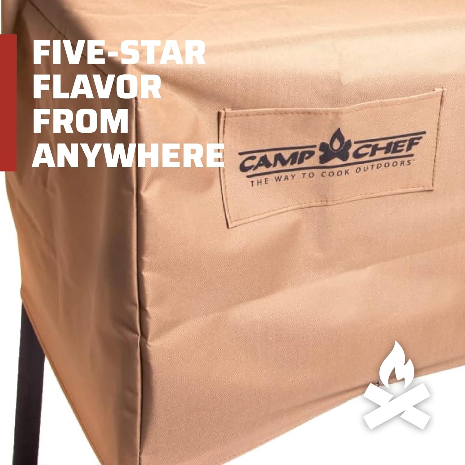 Camp Chef PC32 Patio Cover for 2 Burner Stoves 600 Denier Nylon Beige