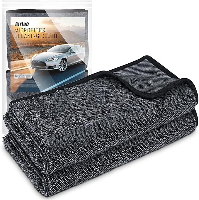 Airlab Twisted Microfiber Cleaning Cloth 2 Pack 60x40cm