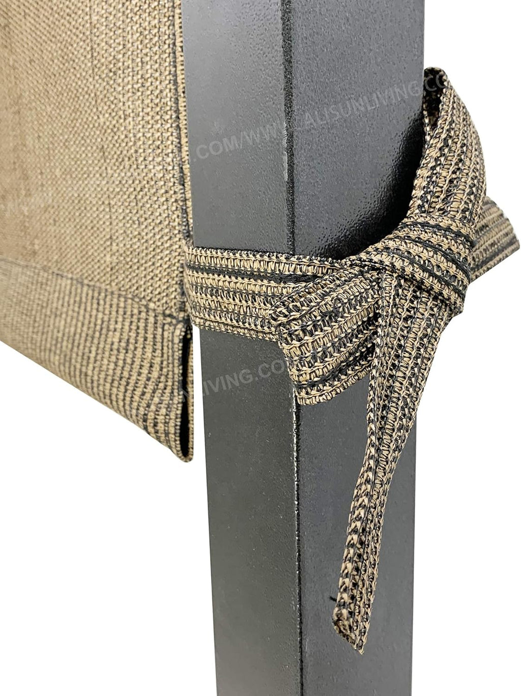 ALISUN Universal Pergola Canopy Top 196x88in Brown