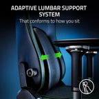 Razer Iskur V2 Gaming Chair with Adaptive Lumbar Support