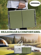 Charmline Foldable Portable Charcoal Grill 34x23cm Green