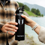 Super Sparrow FlipFlow Stainless Steel Water Bottle 500ml Grey