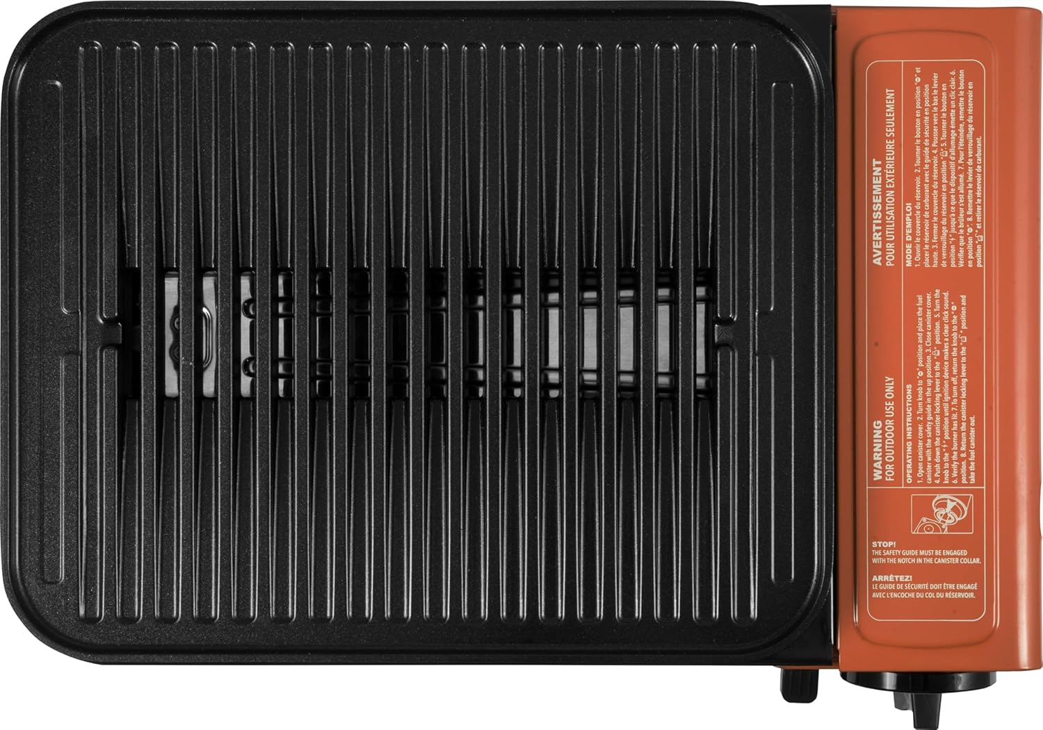 Eureka SPRK Portable Butane Camping Grill Potter's Clay