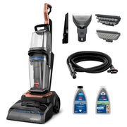 BISSELL Revolution HydroSteam Carpet Cleaner, Upright Deep Cleaner, HydroSteam Technology, 4-inch Self-Cleaning Tough Stain Tool & Formulas Included, 4123