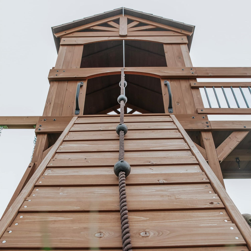 Backyard Discovery Sterling Point Cedar Wooden Swing Set