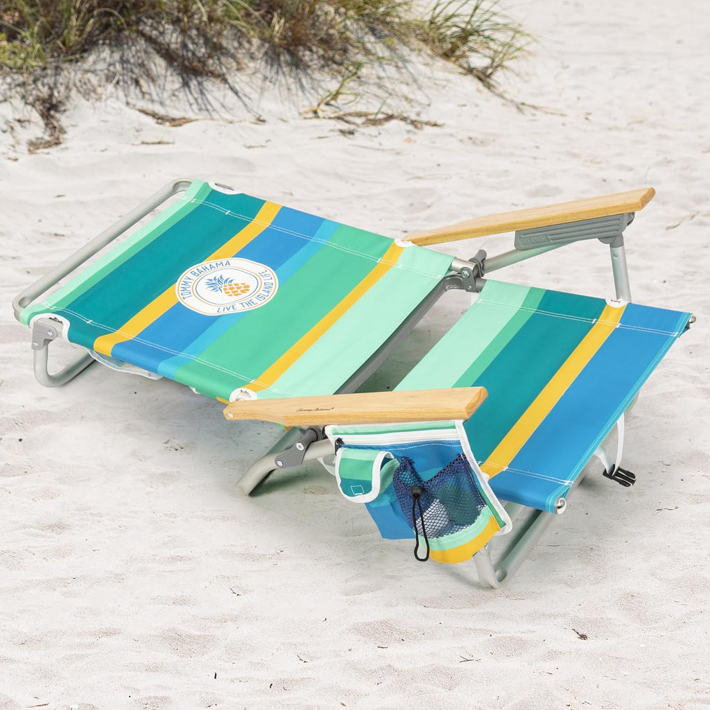 Tommy Bahama Classic 5-Position Lay Flat Backpack Beach Chair