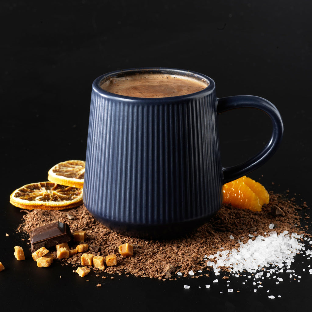 Salter Chocolatier Hot Chocolate Maker - 4-in-1 Electric Milk Frother, Cordless Hot & Cold Milk Foamer 115ml, One Cup 240ml Milk Steamer Heater, LED Control Panel, for Coffee, Cappuccino, Latte, 500W