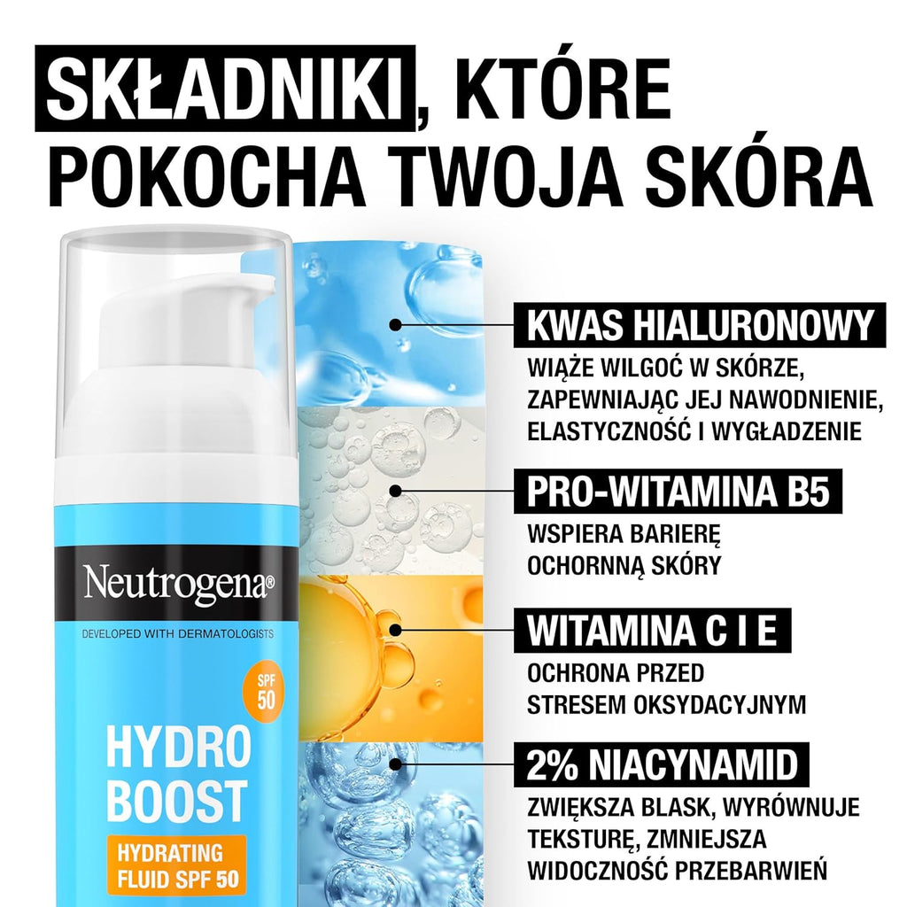 Neutrogena Hydro Boost Hydrating Fluid SPF50 50ml