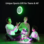 TOSY RGB LED Flying Disc 16 Million Colors Rechargeable