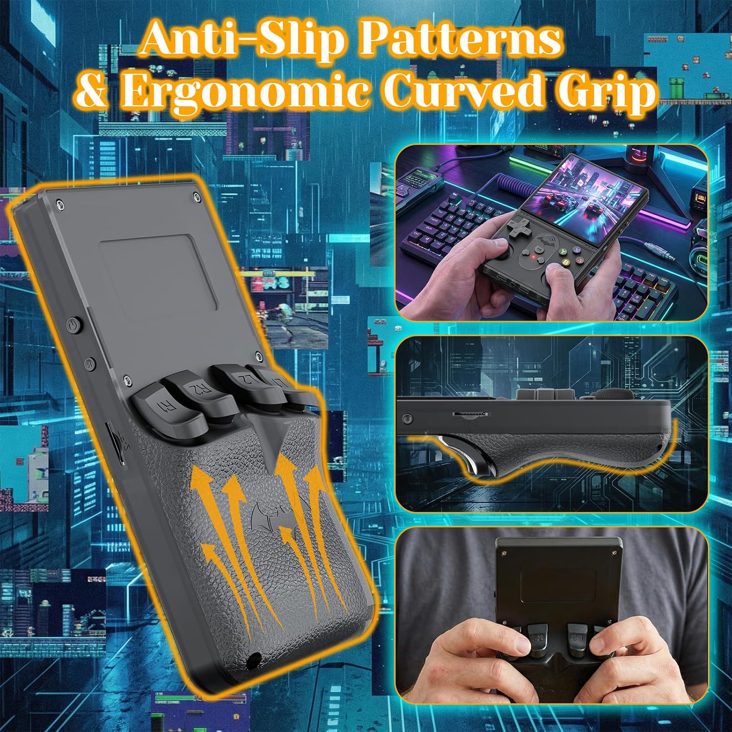 Qoody S600 Retro Gaming Console 4.0 Inch IPS Screen