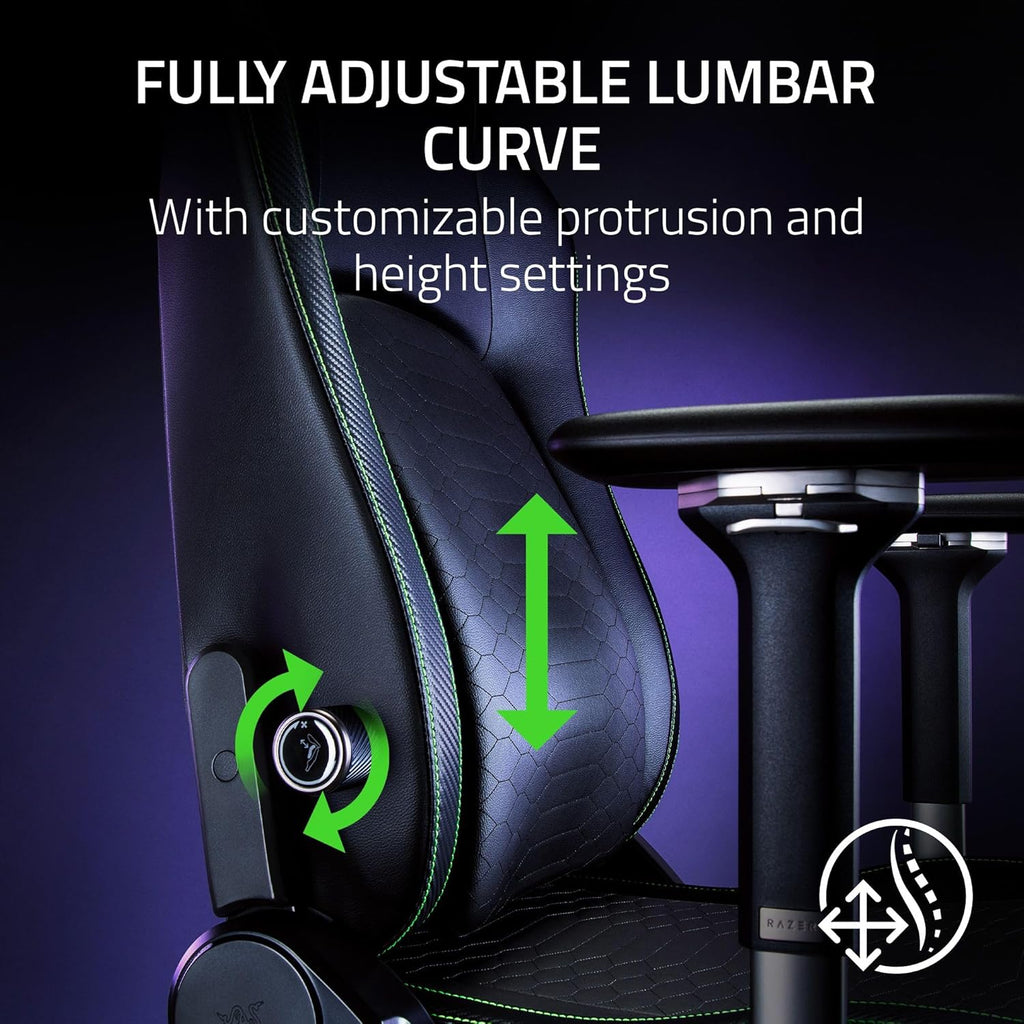 Razer Iskur V2 Gaming Chair with Adaptive Lumbar Support