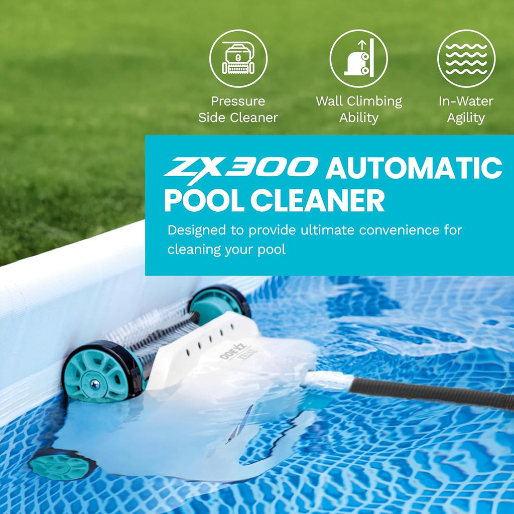 Intex ZX300 Deluxe Pressure-Side Above Ground Automatic Pool Cleaner