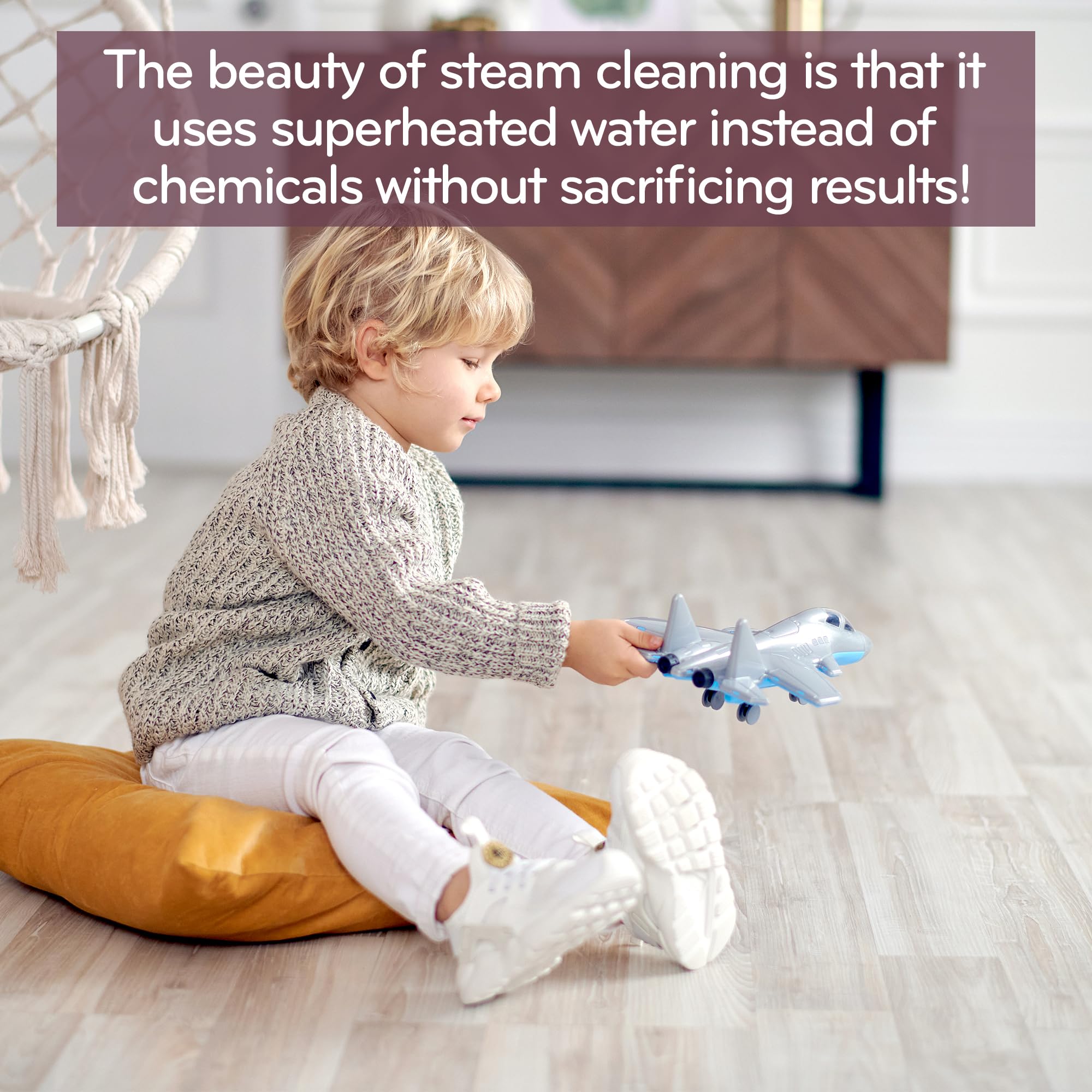 H2O HD 5-in-1 DUALBLAST Steam Mop and Handheld Steam Cleaner For Floor Cleaning, Hardwood Floors, Grout Cleaner, Upholstery Cleaner, Tiles and Carpets
