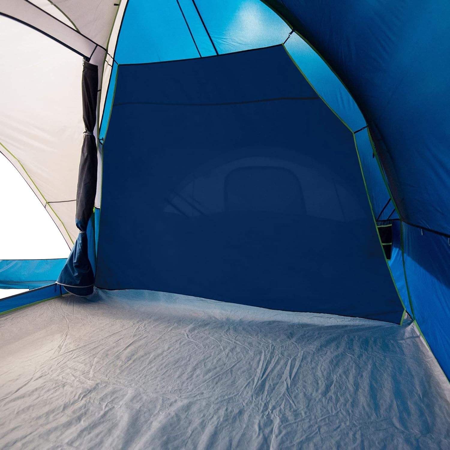 Ozark Trail 10-Person Family Camping Tent 3 Rooms Blue