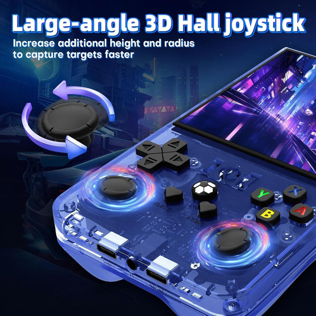 AQHH R36 Max Retro Gaming Console 4.0" IPS Screen 64GB