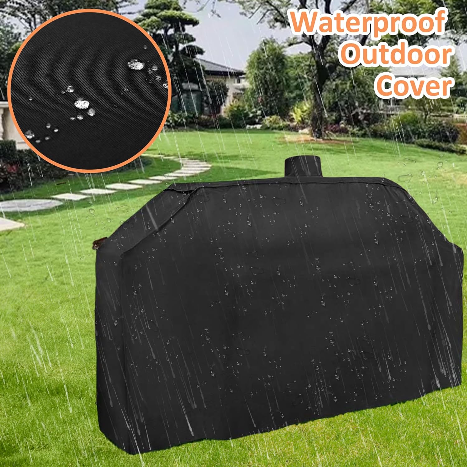 Blackhoso 79in Smoker Cover for Pit Boss Memphis Ultimate Combo Grill