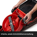 Einhell City Akku-Rasenmäher GE-CM 18/30 Li-Solo Power X-Change (18 V, 30 cm Schnittbreite, bis 150 m², Brushless, 25L Grasfangkorb, 30-70 mm Schnitthöhe, ohne Akku)
