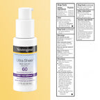 Neutrogena Ultra Sheer Sunscreen Serum SPF 60
