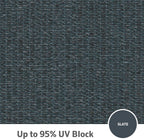 Coolaroo Premium Shade Sail Kit 95% UV Block Commercial-Grade Outdoor Sun Shade