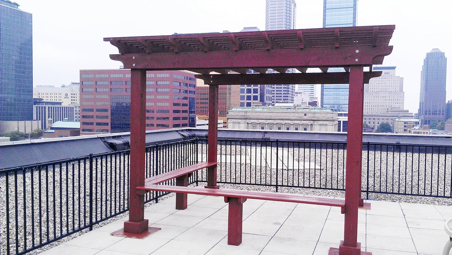 Quality Built Backyards 12 Ft x 12 Ft Rough Sawn Select Cedar Pergola Kit
